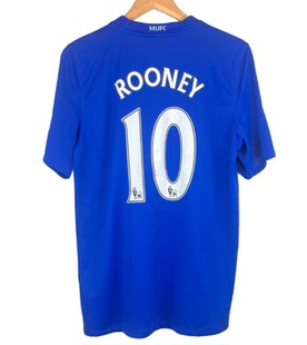 08 09 Retro Manchester Blue RONALDO United Vintage Jerseys