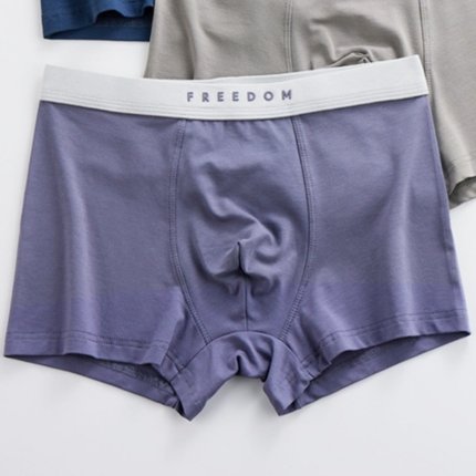 莫代尔棉内裤男士透气中腰抗菌裆舒适透气运动新款裤衩男生短裤7A