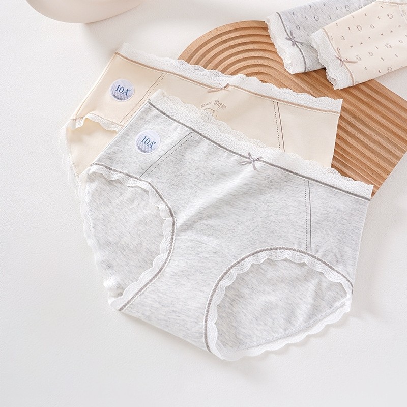 大码纯棉内裤女10a加长裆透气a类棉小熊三角裤,女装/女士精品,大码裤装,淘宝优惠券,粉丝福利购,淘宝优惠卷