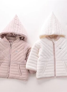 拉比女童宝宝春秋冬外套棉服