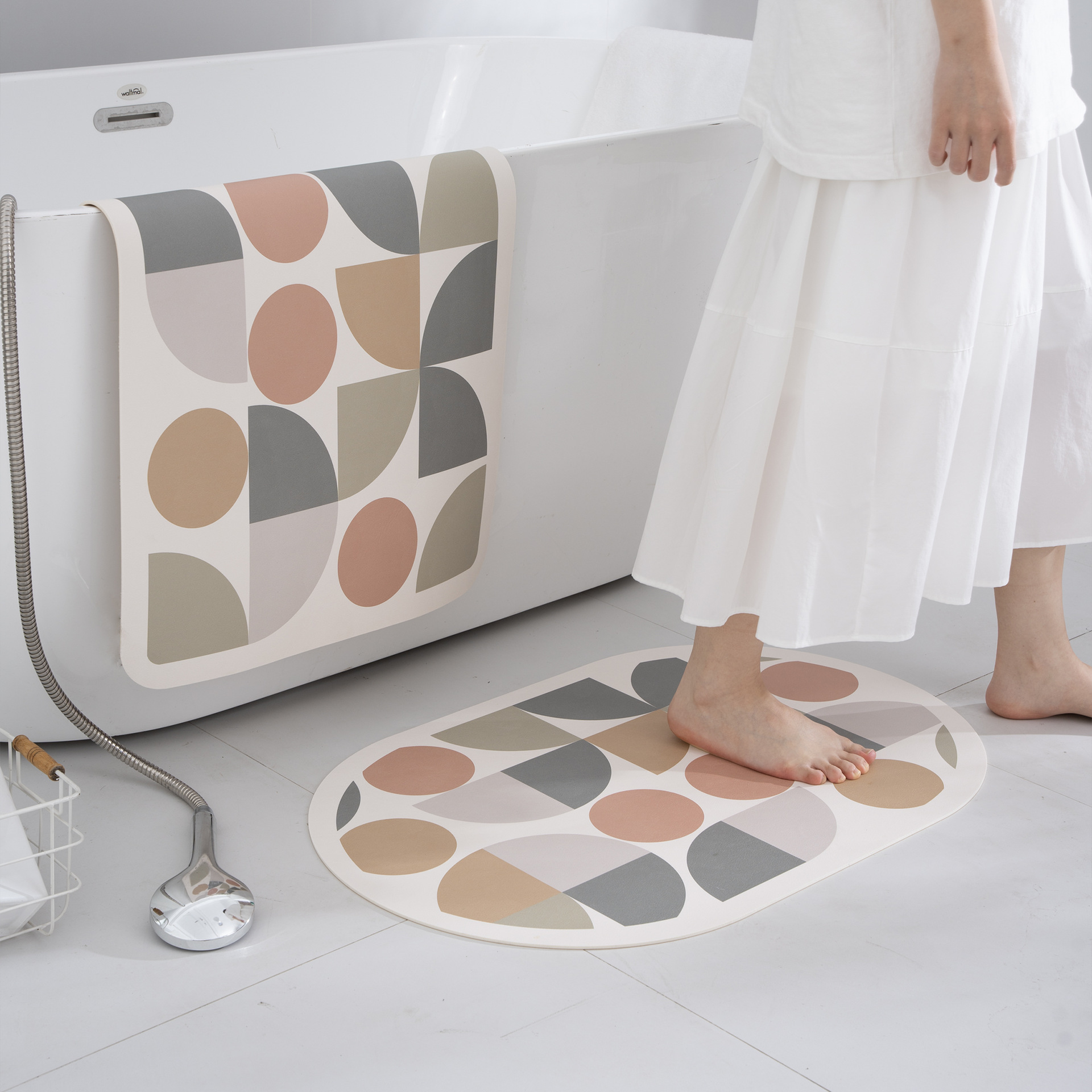 浴室防滑垫脚垫卫生间洗手间地垫PVC吸水垫地垫卫生间耐脏防滑