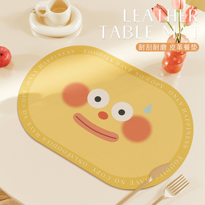 可爱卡通餐垫防油防水隔热