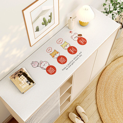 卡通皮革可裁剪台面保护垫