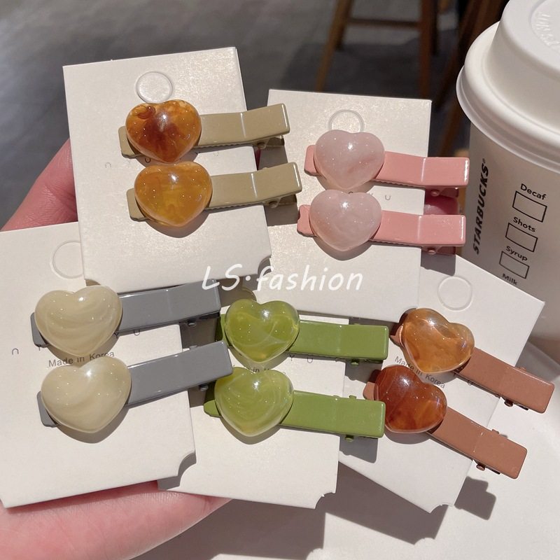 春款果冻色爱心刘海夹前额碎发夹网红小发卡简约一字夹鸭嘴夹发饰,户外/登山/野营/旅行用品,旅行发卡,淘宝优惠券,粉丝福利购,淘宝优惠卷