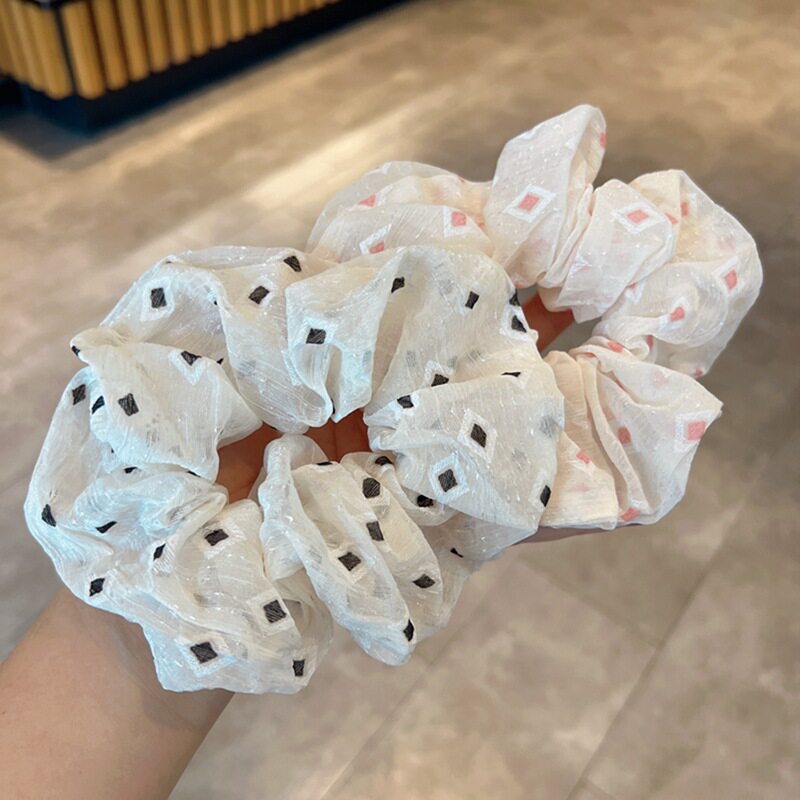 扎丸子头简约超仙温柔高马尾发饰