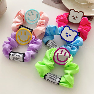 三分甜美~韩国大肠发圈头绳可爱in风皮筋女扎头发绳简约夏季皮套