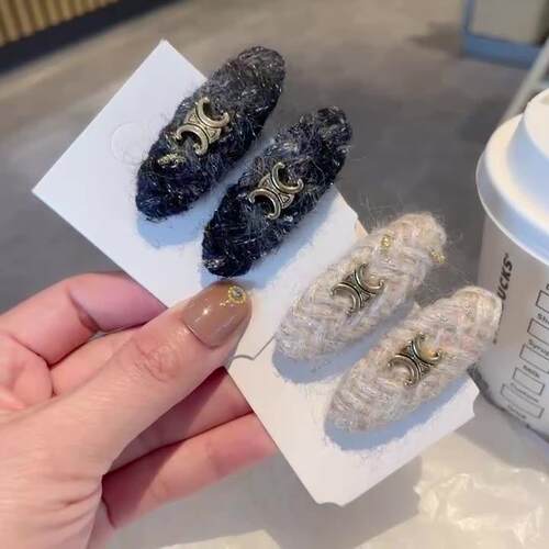 秋冬新款毛绒绒发箍女外出头饰