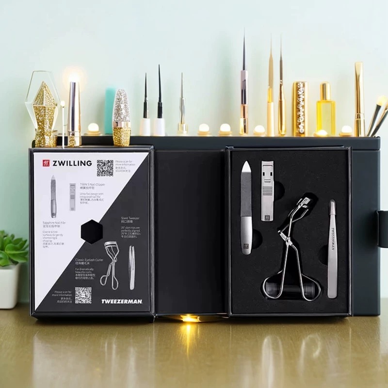 不锈钢超薄指甲刀蝉翼折叠