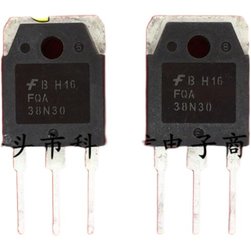 FQA38N30 38A300V 原装原字进口拆机 大功率MOS场效应管 TO-3P