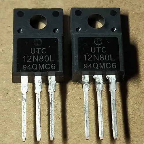 原装进口大功率 UTC 12N80L TO220F N沟道 800V12A MOS场效应管