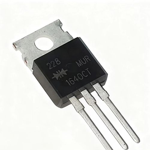 拆机MUR1640CT TO-220-3脚快恢复二极管 共阴双二极管 16A/400V