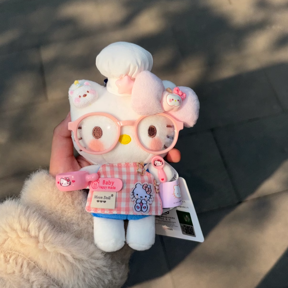 【正版】厨师hellokitty包包挂件毛绒公仔玩偶礼物女闺蜜可爱卡通,服饰配件/皮带/帽子/围巾,包挂件,淘宝优惠券,粉丝福利购,淘宝优惠卷