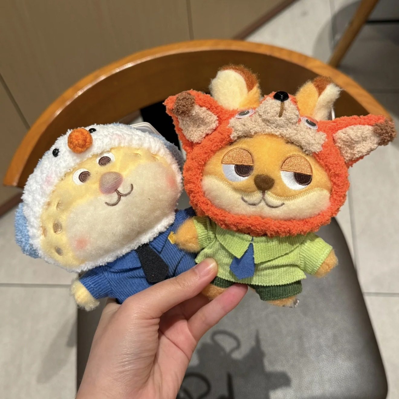 疯狂动物城狐尼克兔朱迪包挂件