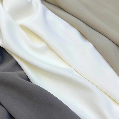春秋法兰皱服装面料冰丝垂感衬衫
