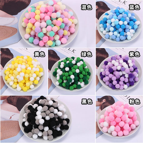 遛娃包DIY防尘毛球钥匙扣链条硅胶绳铃铛填充物动漫二次元配饰