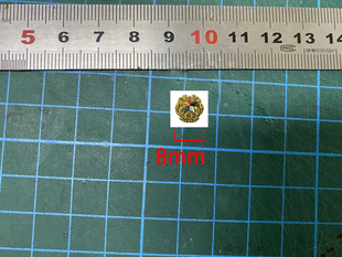 1/6兵人模型可动人偶配件 早期北洋各类帽标立体迷你背胶