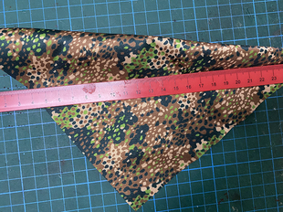 G系豌豆米采布块18 WWII 20cm一块DIY用 6兵人模型可动人偶