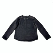 2025秋冬新款 单面羊绒上衣套头女短款 小个子羊毛呢