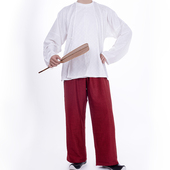 惜物国风 汉服中衣中裤 天丝棉内搭里衣可搭配道袍圆领袍男女