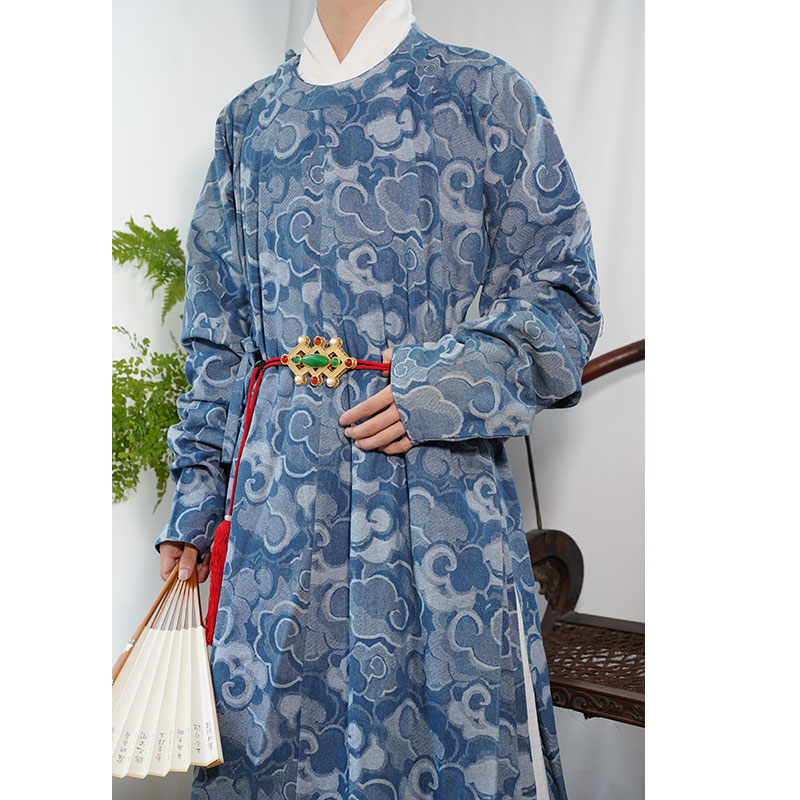 惜物国风明制汉服交领长衫