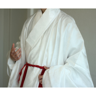 惜物国风馆 明制道袍定制多宝暗花纱大袖道袍圆领袍汉服四季款