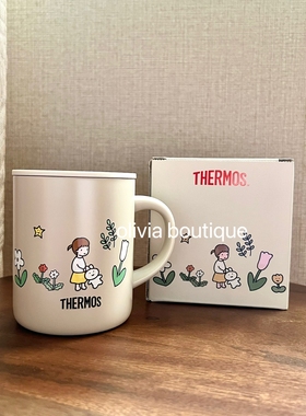 现货 THERMOS膳魔师miffy联名桌面不锈钢保温杯办公家用马克杯