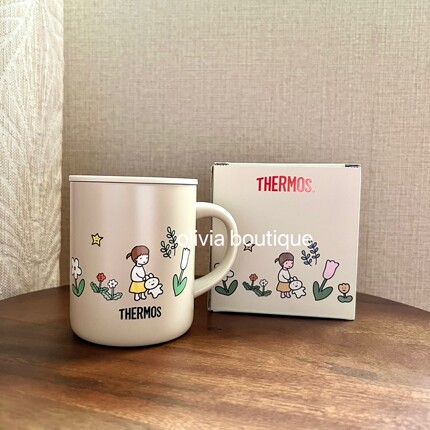 现货 THERMOS膳魔师miffy联名桌面不锈钢保温杯办公家用马克杯