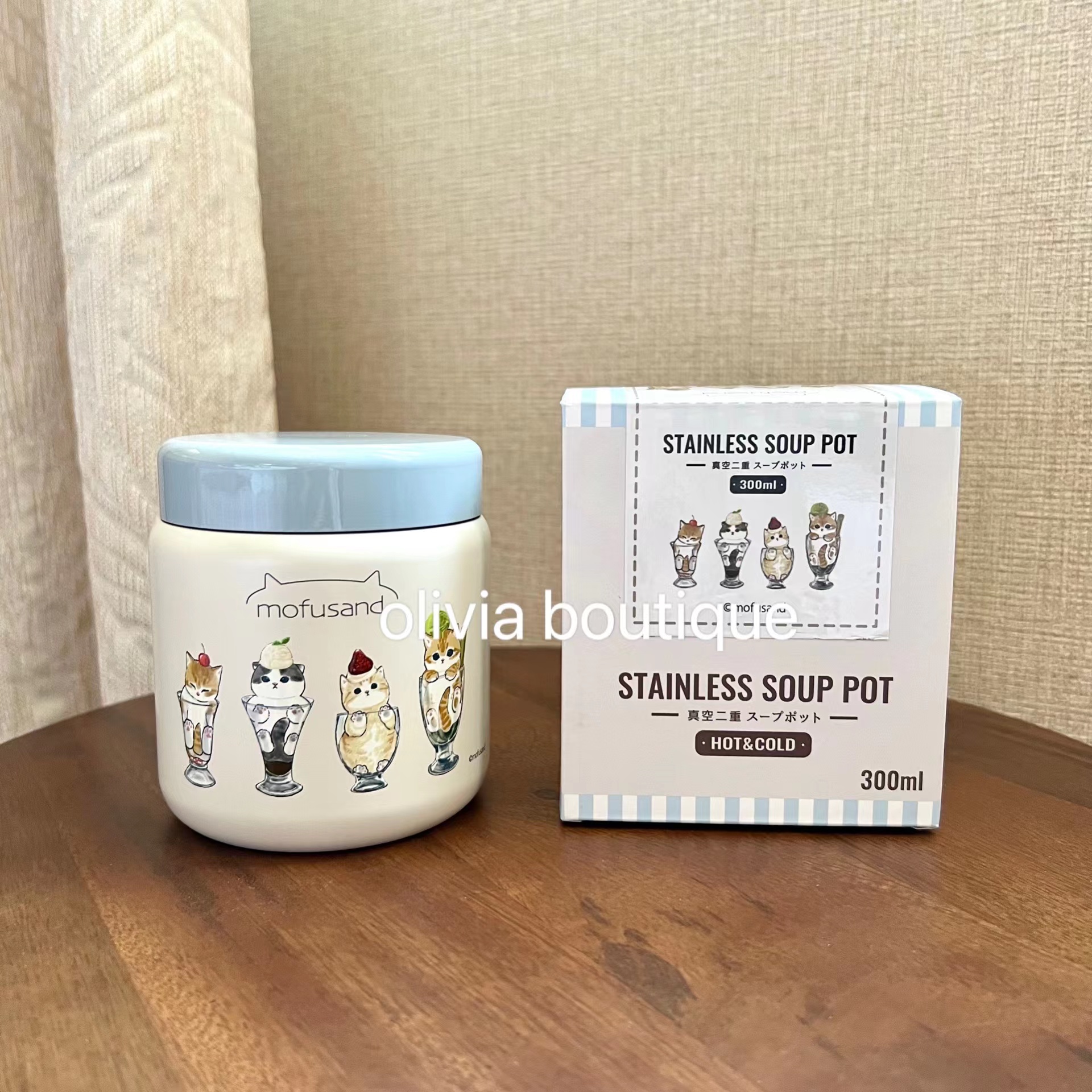 mofusand东亚金属不锈钢保温汤罐