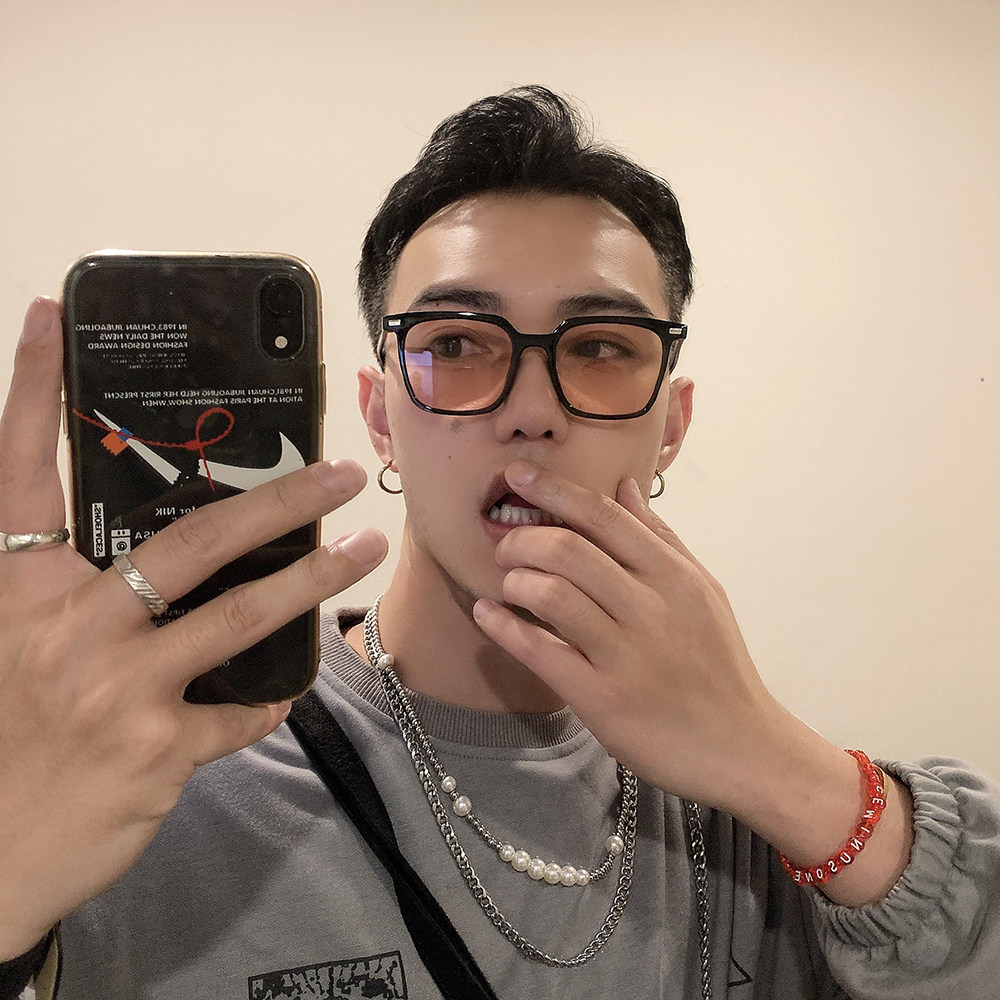 韩版开车防晒显瘦男墨镜防紫外线方形复古太阳镜海洋片彩色偏光女