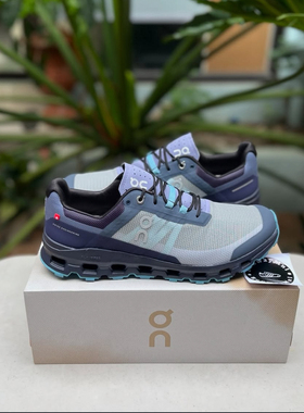 昂跑On cloudvista昂跑舒适透气防滑耐磨低帮休闲运动鞋白金色