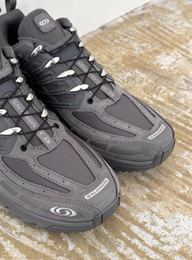 SALOMON萨洛蒙 ACS PRO  LTR舒适柔软减震包裹性支撑雾霾灰登山鞋