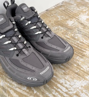 LTR舒适柔软减震包裹性支撑雾霾灰登山鞋 PRO ACS SALOMON萨洛蒙