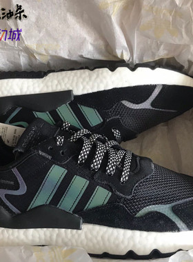 adidas三叶草夜行者缓震休闲鞋