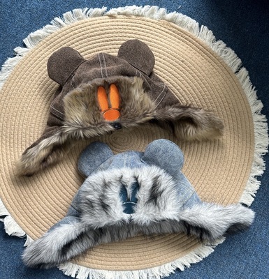 正品oldorder 迪士尼联名帽子 米奇联名雷锋帽史迪仔雷锋帽渔夫帽