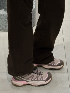 SALOMON萨洛蒙 X ULTRA 360 粉紫个性潮流时尚低帮登山徒步鞋女款