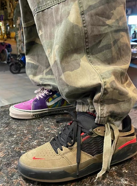 Nike休闲系带青年滑板鞋低帮