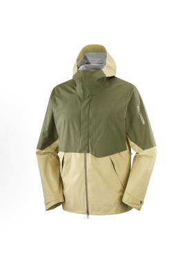 SALOMON萨洛蒙 OUTERPATH 透气防水防风个性百搭登山徒步外套男款