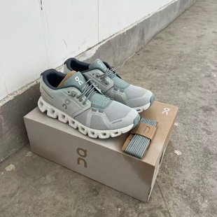 On昂跑Cloud5网布运动舒适减震防滑透气轻便低帮生活休闲鞋 女款