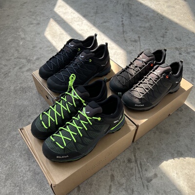 沙乐华Salewa gtx户外登山防水男款防滑耐磨登山鞋徒步鞋低帮