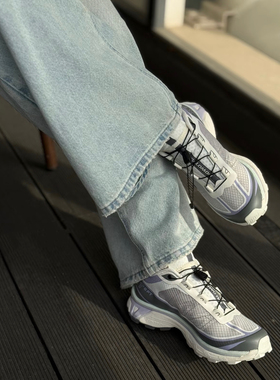 SALOMON XT6 FT萨洛蒙新款雾紫色春夏网面户外登山徒步百搭休闲鞋