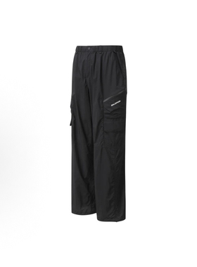 SALOMON萨洛蒙 UNI 户外登山纯色宽松直筒登山裤男款黑色 c28165