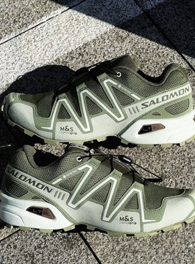 SALOMON萨洛蒙Speedcross 3 GTX百搭减震防滑耐磨防水低帮休闲鞋