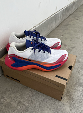 SALOMON DRX BLISS萨洛蒙马拉松运动跑步鞋男款火龙红渐变474674