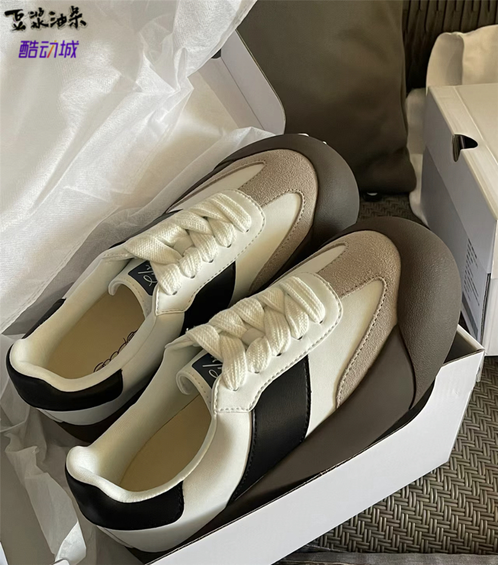 GOODBAI白棕德训鞋白敬亭蓬蓬鞋