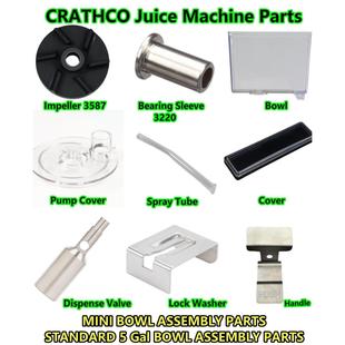 Machine Parts Impeller CRATHCO Sleeve Drink Bearing KFC Cold