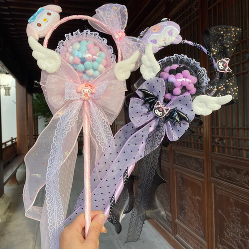 儿童手作库洛米魔法棒公主风权杖