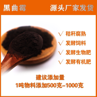 黑曲霉农用饲料发酵添加通用有机生物肥物料秸秆腐熟分解纤维