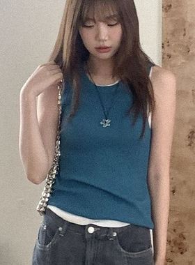 六0821韩国正品heylady-17956 背心区大气正品流行夏款时尚新款