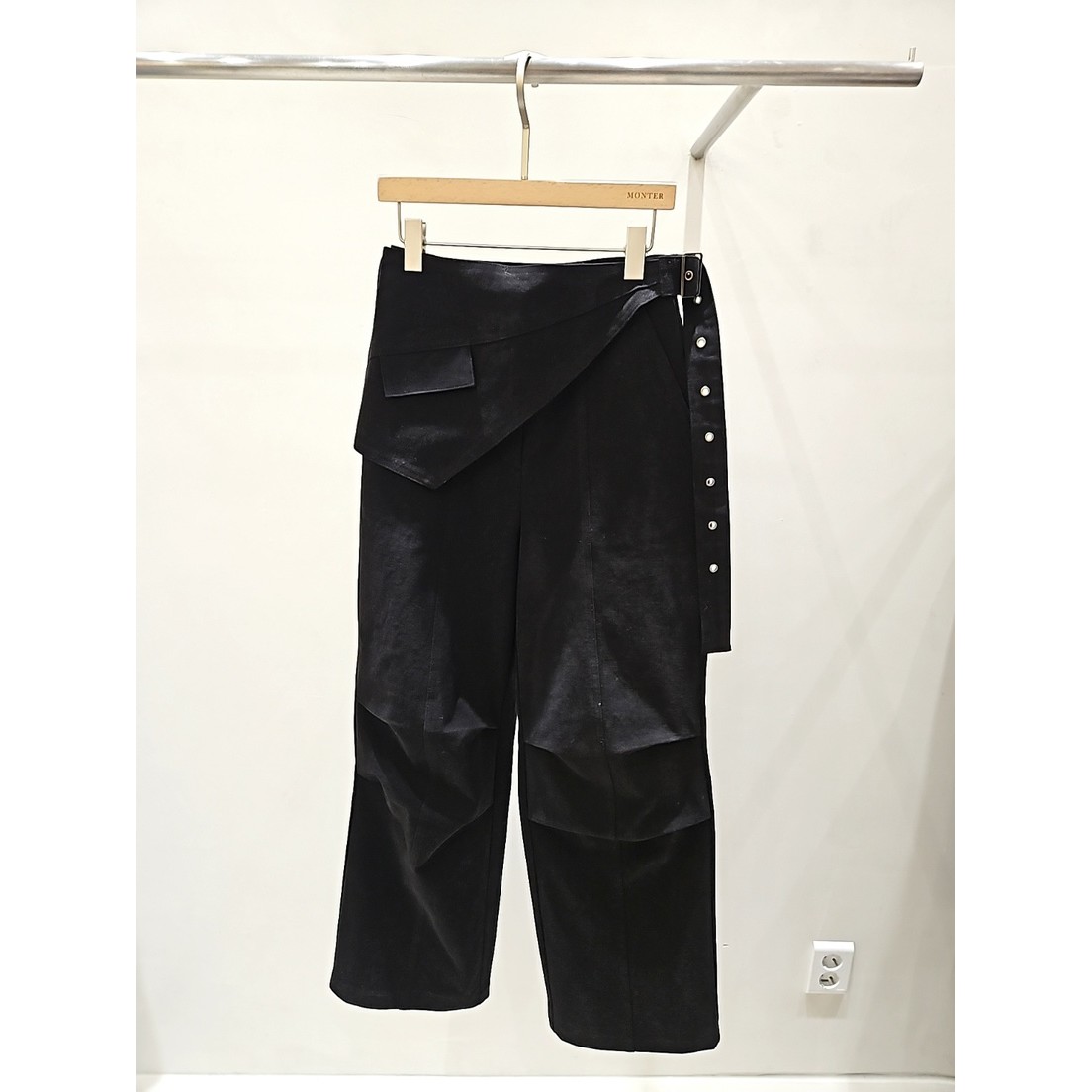 八1112韩国东大门休闲长裤区4487289正品简洁冬款时尚新款复古