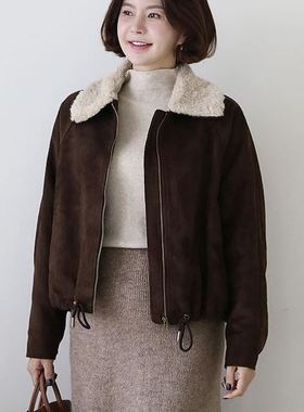 六1213韩国正品lemite-64542 外套区舒适可爱时尚冬季原宿正品